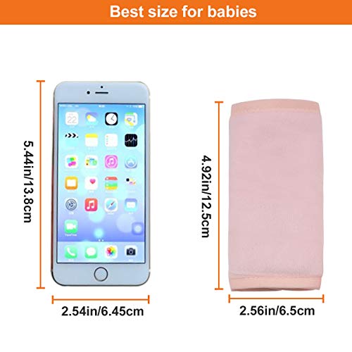 Image of COOLBEBE Car Seat Straps Shoulder Pads for Baby Kids, Super Soft Seat Belt Covers for All Car Seats /Pushchair /Stroller /High Chair