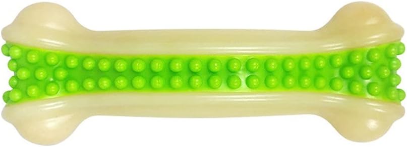 Lepsjgc 犬のおもちゃ小さな大きな犬のためのペットの噛むおもちゃはかみ傷のおもちゃを再生しますペットの臼歯スティックかみ傷に強いクリーニング歯 犬の骨の噛むおもちゃ Size 10 5cm 注目ブランド