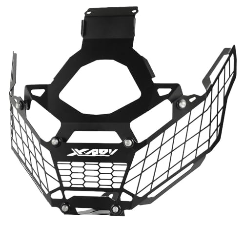 Cache phare moto pour X-ADV 750 (2017-2020) - Grille de protection noire