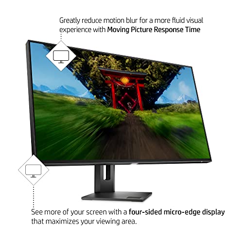 Omen 27U 4K Gaming Monitor, 4K Uhd Display (3840 X 2160), Ips Panel, 99% Srgb, 95% Dci-P3, 16:9, Amd Freesync Premium Pro Technology, 27U (2022) #TOP2