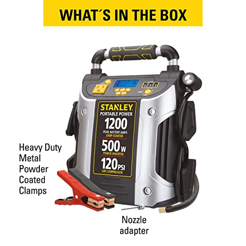 STANLEY J5CPD Digital Portable Power Station Jump