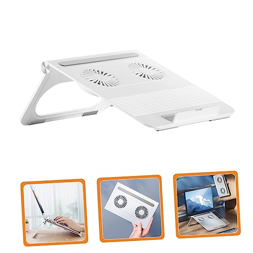 Soporte para laptop Lurrose con doble ventilador y altura ajustable miniatura 7