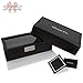 Glenor Co Watch Box with Valet Drawer for Men - 6 Slot...