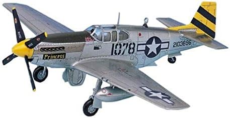 Academy The Fighter of World War II P-51C Model Kit, Gray