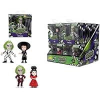 Jada Figuras de Metal Beetlejuice 7 cm, 4 Surtidos