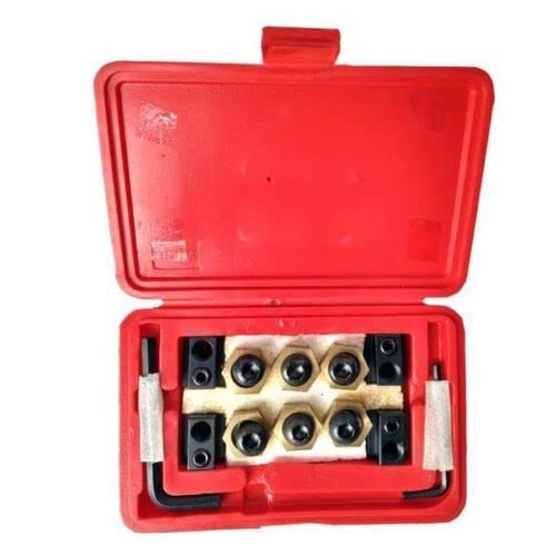 Excéntrico 5/8" o 16MM T-ranura de sujeción 18pcs kit para fresadora mesa de trabajo
