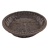 RT&BS Poly Osier Corbeille a Pain, Panier garni de Noël, Réutilisable Tissé à la main ...