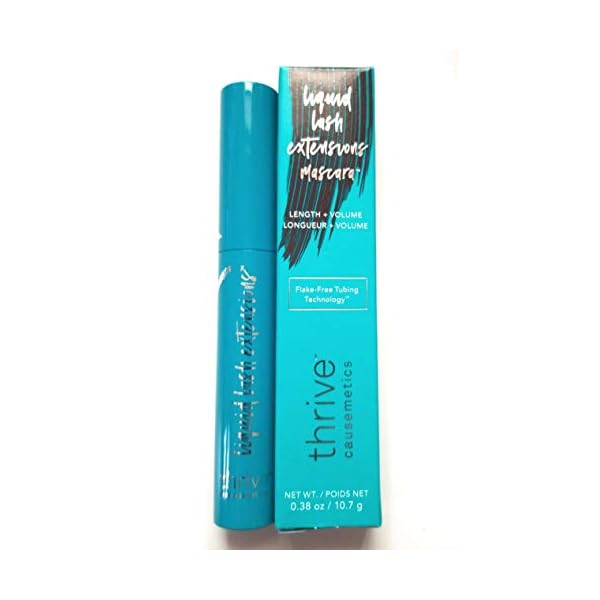 Thrive Causemetics Liquid Lash Extensions Mascara, Crystal (Brown Black) 10.7g Full Size