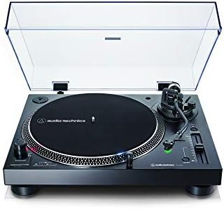 Audio-Technica AT-LP120XUSB-SV USB Turntable, Black