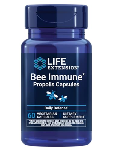 Life Extension Bee Immune Propolis Capsules, Immune Support, 60 Capsules - image 1