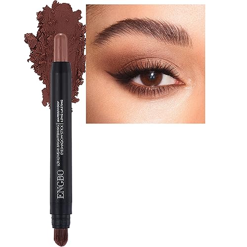 Image of Brown Eyeshadow Stick, Dual-Ended Cream Matte Waterproof Long Lasting