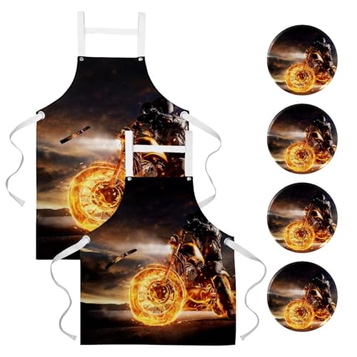 Tablier de cuisine pour pâtisserie et nettoyage de la maison