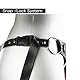 Dildos Strap On Länge 16cm ⌀3.5cm Umschnallpenis für Frauen Realistischer Dildo Beige Farbe TPR Strap On Umschnall für Paare Umschnalldilodo für Paare Ideal für Lesben strapon sex toys FOPS D20-5