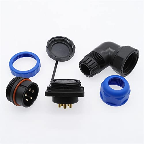 Conector SP28 IP68 de 9 pines: evite problemas de espacio con el codo de 90 grados 6