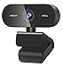 Produktbild GLER Webcam mit Mikrofon, Webcam USB 2.0 Plug & Play für Laptop, Computer, PC, Desktop, 1080P Full HD Web-Kamera für YouTube, Skype, Video Chat und Aufnahme, Studieren, Konferenzen