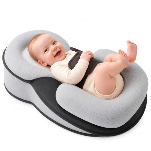Baby Reflux Pillow, Baby Wedge Feeding Pillow for Reducing Spit-Up