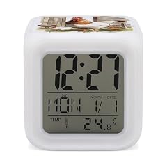 Farm Animals Alarm Clock Seven Color Night Light Digital Clock Precision Reliable Alarms Clocks for photo Farm Animals Alarm Clock Seven Color Night Light Digital Clock Precision Reliable Alarms Clocks for