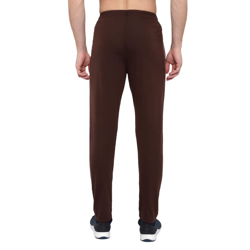 Image of GOLAZO Regular Fit Multicolor Cotton Track Pants for Men with Comfort and Style in Your Athelisure Wear