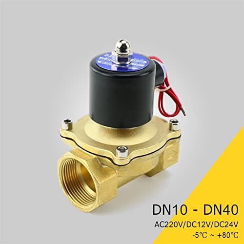 Électrovanne laiton DN20 DC12V normalement fermée pour contrôle d'eau - 3