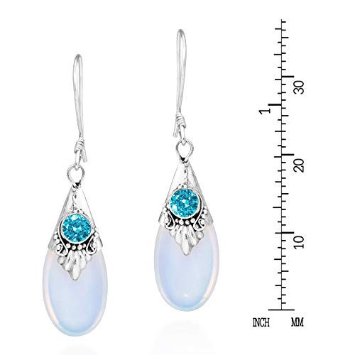 El mejor review de Pendientes piedra luna los mejores 10. 12 Imagen adicional