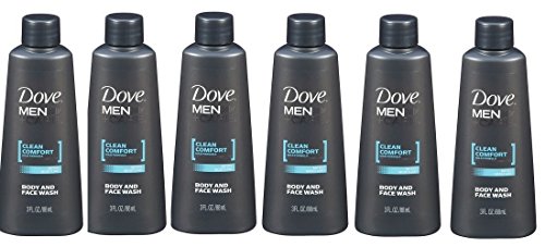 Dove Men + Care Clean Comfort Micro Moisture Mild Formula Body and Face Wash 3 Oz (Pack of 6) Dove Men + Care Clean Comfort Micro Moisture Mild Formula Body and Face Wash 3 Oz (Pack of 6)
