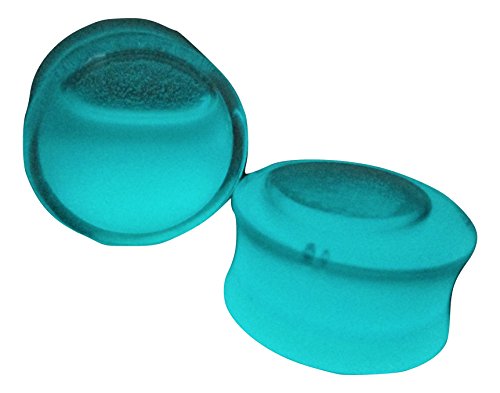 Glow in The Dark Liquid Filled Ear Plugs - Double Flared - 8 Sizes - Pair3