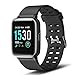 Produktbild Letsfit Smartwatch, Fitness Armbanduhr Touchscreen Fitness Uhr IP68 Wasserdicht Fitness Tracker mit Pulsmesser Schlafmonitor, Sportuhr Fitnessuhr für Damen Herren für Android iOS