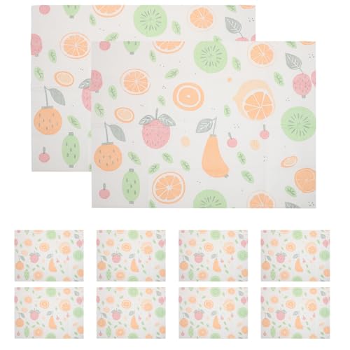 Set de table bébé jetable lot de 40 protections imperméables repas extérieurs - 2
