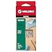 Velcro VEL151 Hook and Loop Dot Tape Combo Pack, 3/4" Diameter, Clear (Case of 200)