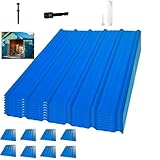 8-Pack PVC Roof Panels, 53