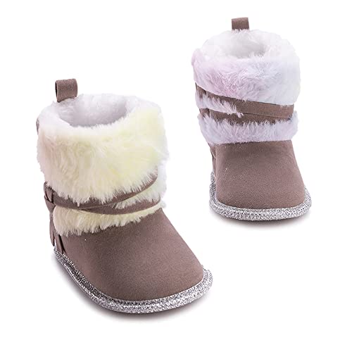 Infant Snow Boots Premium Soft Sole Anti-Slip Warm Winter Prewalker Toddler Boots2