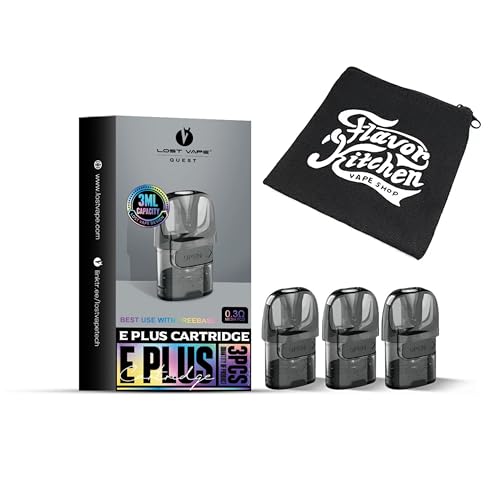 �yELITE�z �����p�J�[�g���b�W for LOST VAPE THELEMA ELITE 40 3���� ���X�g�x�C�v �Z���} �G���[�g�{FlavorKitchen�I���W�i���~�j�|�[�`�Z�b�g (0.3��)