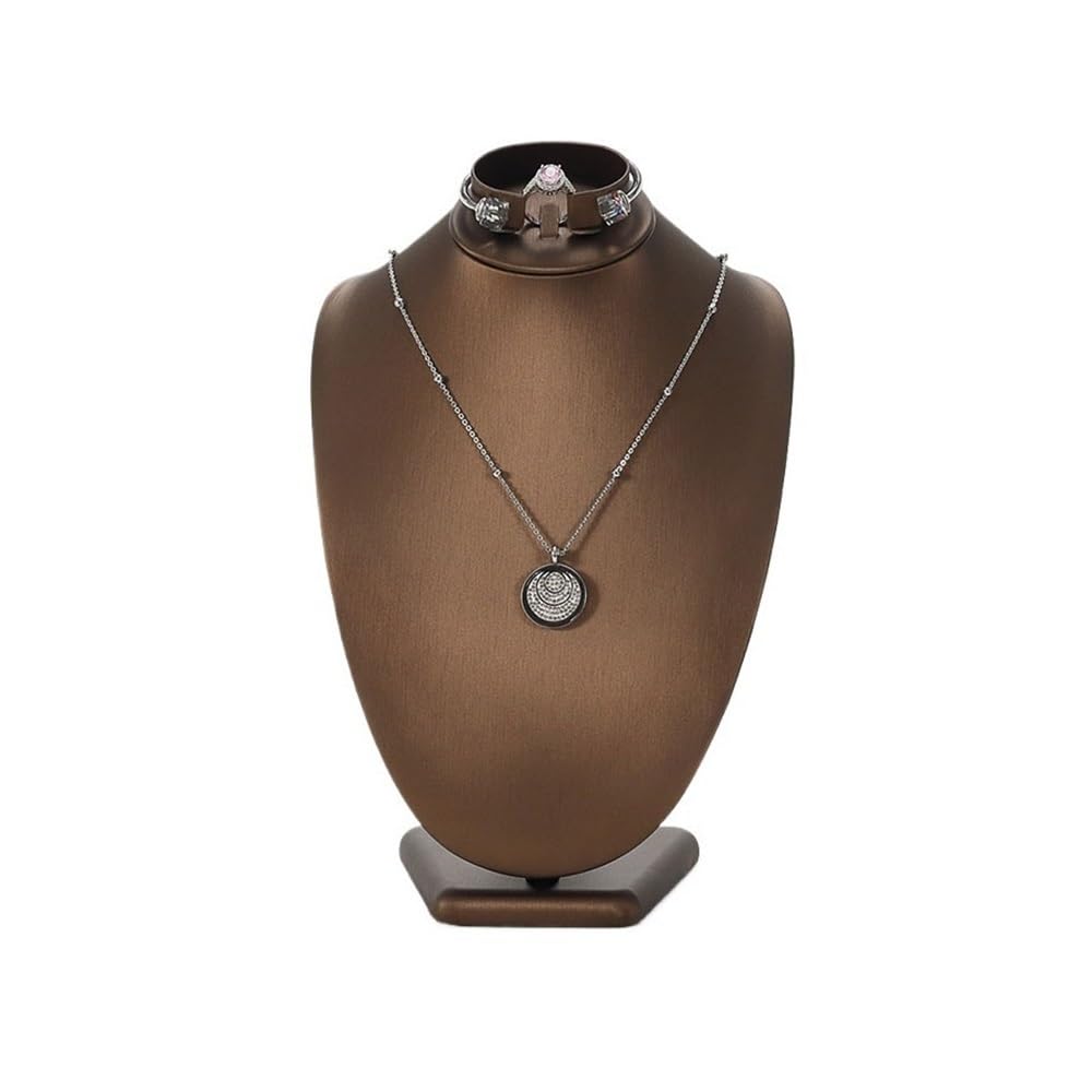 ZYYANSHOP Jewelry dummy display Multi-purpose Jewelry Rack Bracelet Ring Bust Storage Display Pendant Props(Bruin)