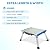 Kohree RV Steps Stool, Adjustable Height Folding Platform Aluminum RV Step Stool Foldable with Non-Slip Rubber Feet, Portable Handle, RV Step Stool Up to 1000 lbs