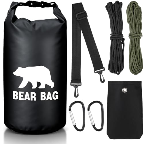 Foilswirl Bear Bag Food Storage System for Camping,15 L,Black by Foilswirl - Used condition - US$18.99
