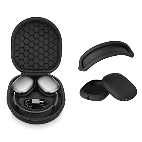Housse de transport AirPods Max pour voyager avec protections d'écouteurs anti-rayures