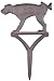 Esschert Design HB15 Dog Sign Peeing No!, Brown