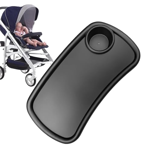 Miniatura 8 de Bandeja De Comida Para Carrito De Bebé - Organizador De Cochecito Multifunción Extraíble, Bandeja De Comida Para Cochecito Bandeja Extraíble Reutilizable Para Cochecito, Portavasos, Bandeja Para Coc