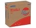 Kimberly-Clark 9.75" X 16.75" Orange Wypall X80 Towels In Pop-Up Box