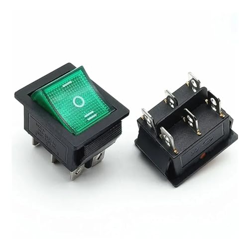 Interruptor basculante KCD4 con luz piloto de alta capacidad 16A para paneles 5
