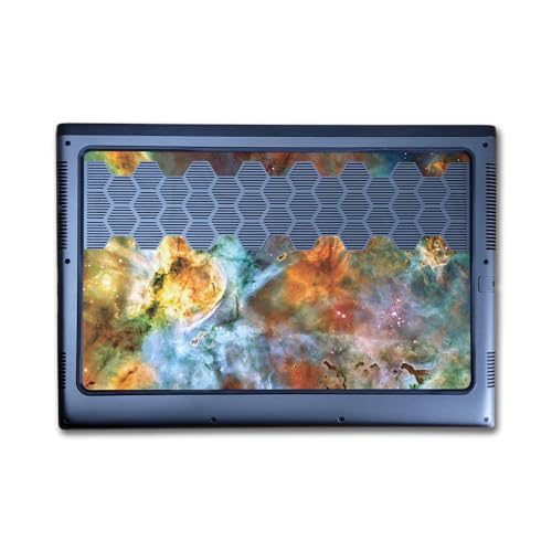 Image of Laptop Skin Compatible with Alienware M16 R2 (2024) - Space Cloud - Premium 3M Vinyl Protective Wrap Decal Cover - Easy to Apply | Crafted in The USA by MightySkins