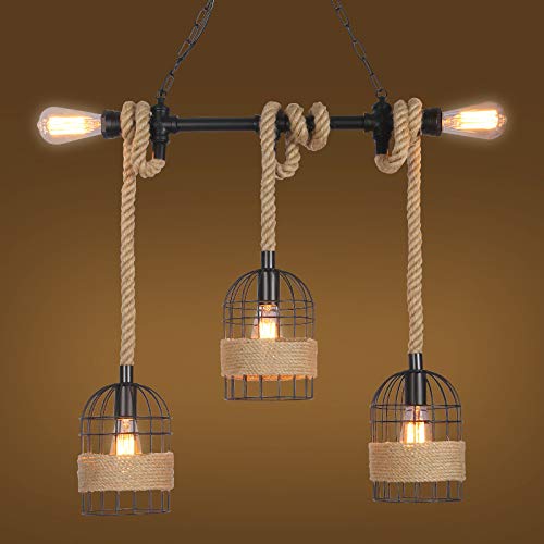 Lustre industriel rétro pour sublimer une pièce sombre - 3