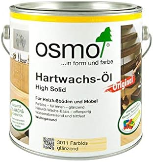 Osmo 3011C 0.75 Litre Polyx Hard Wax Oil - Clear Glossy