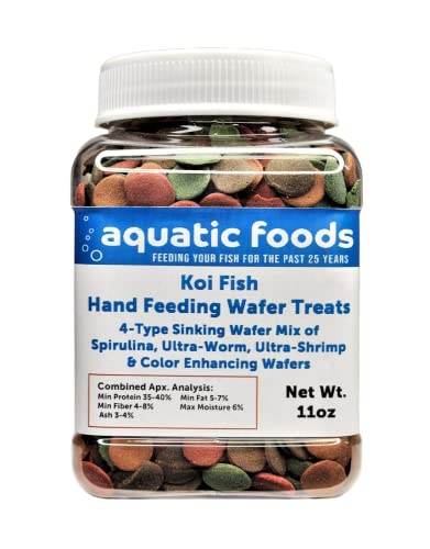 Aquatic Foods Inc. Koi Fish, Hand Feeding 12mm - 1/2