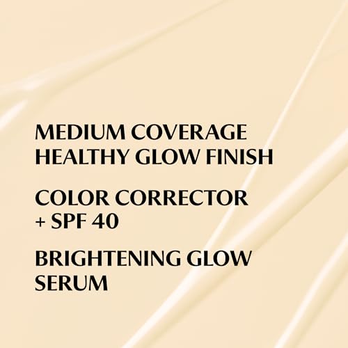 Image of IT Cosmetics CC+ Nude Glow SPF 40 - Medium Coverage Foundation, 2% Niacinamide + Hyaluronic Acid Brightening Glow Serum, Lightweight Up to 24H Hydration, Normal to Dry & Mature Skin - 1.08 fl oz