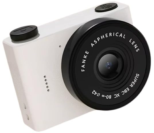Mini Digital Camera with LCD Screen 2MP 1.4" IPS Full HD 64 GB Memory Card Monoreflexes Shaped CMOS Small Compact Portable Video Recorder Dual Selfie Built-in Filters (White)-picture-16