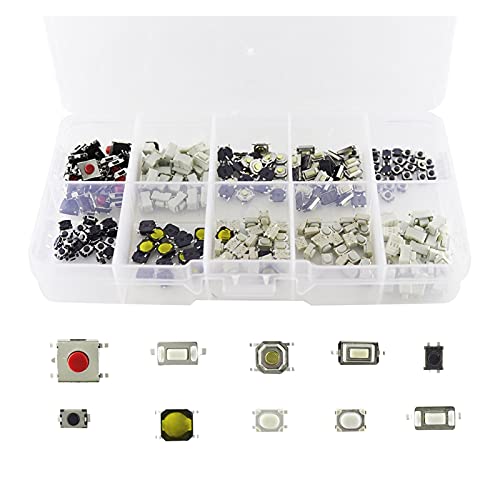 Switch bouton poussoir tactile microswitch HEPBAK pour télécommande de voiture 250pcs