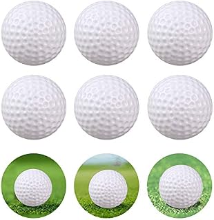 KOFULL Plastic Golf Balls 50/24 Pack Hollow Practice Golf Balls for Beginner Indoor Outdoor Training