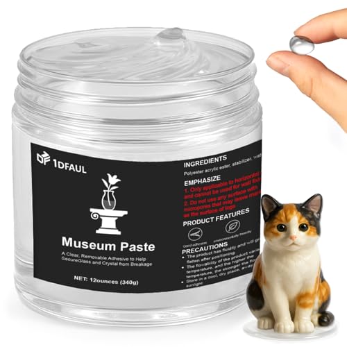 1DFAUL 12 oz Exhibits Fix Gel for Museum, Removable Museum Paste Putty…