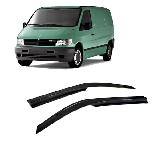 Déflecteurs d'air pour Mercedes Vito W638 1996-2003 bulle de protection pluie 2 pièces